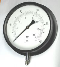 (008) Boiler Gauge 200mm, 250mm & 300mm Pressure Gauge